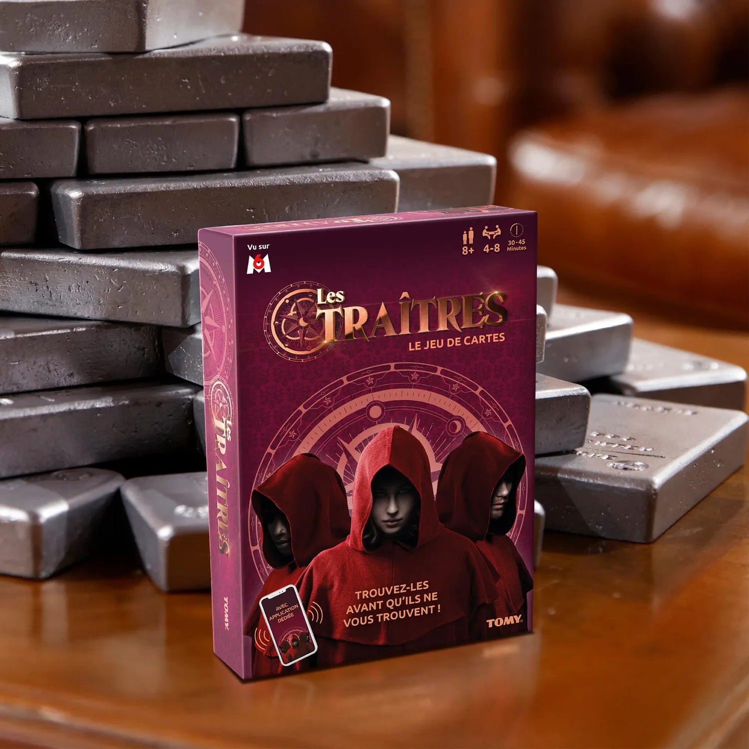 Tomy Les Traîtres Jeu de Cartes Bluff Dès 8 Ans