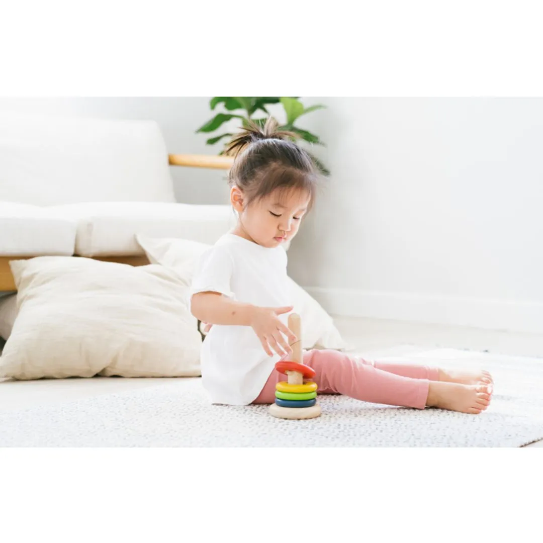 PlanToys Twist & Sort puzzle bois 4 pièces à visser