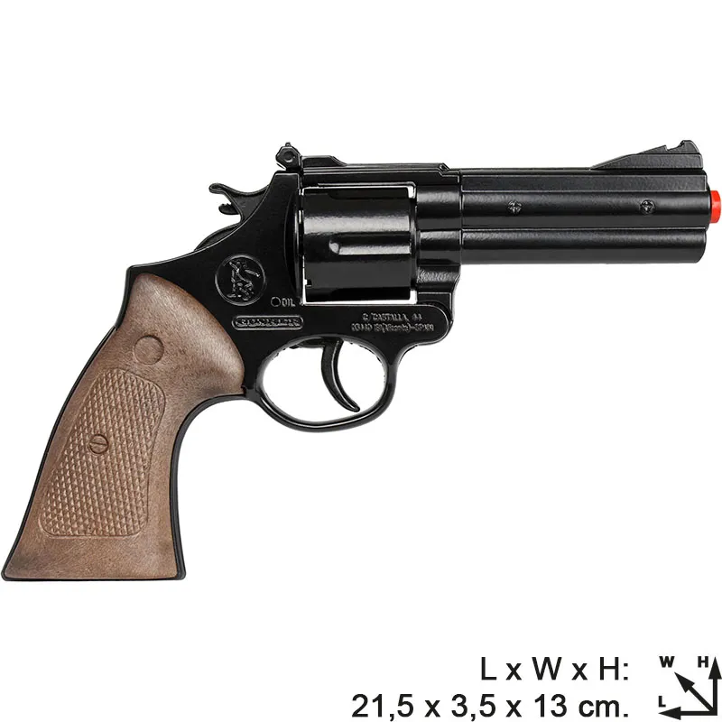 Gonher Police revolver jouet 12 coups métal