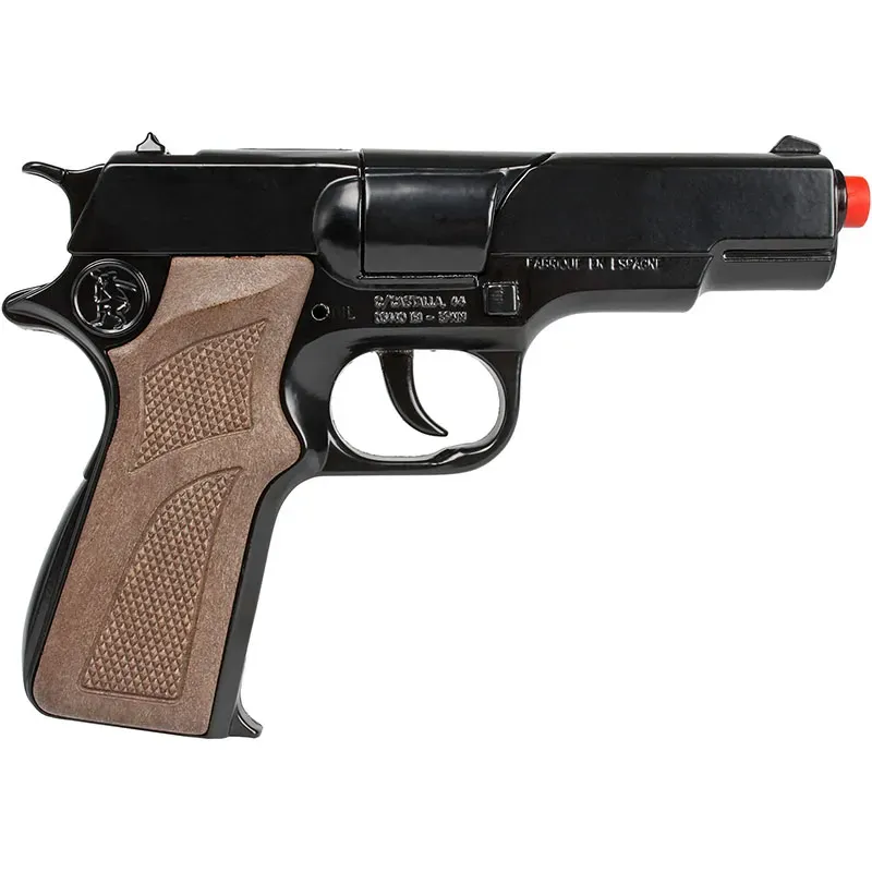Gonher Police pistolet 8 coups métal enfant
