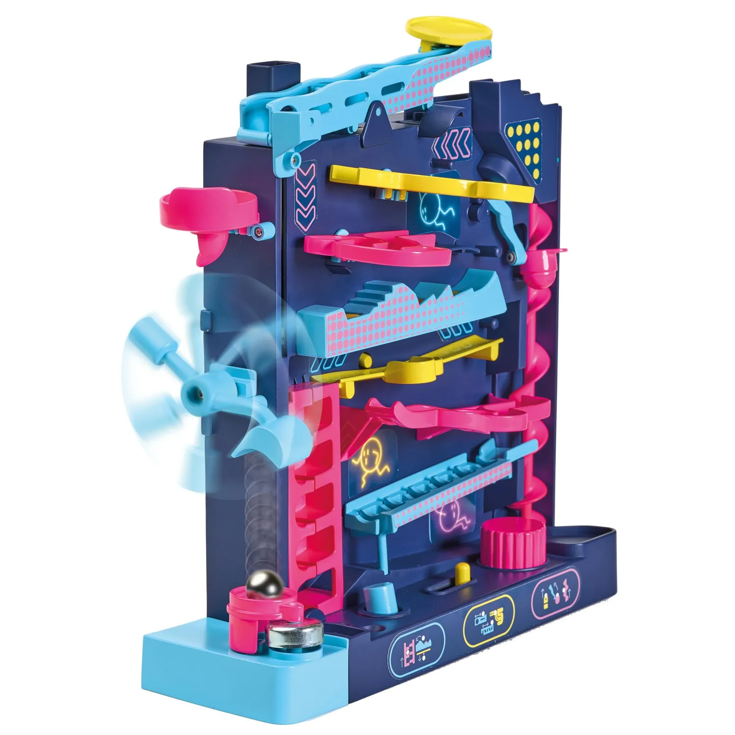 Tomy Tricky Bille Level Up jeu circuit billes vertical