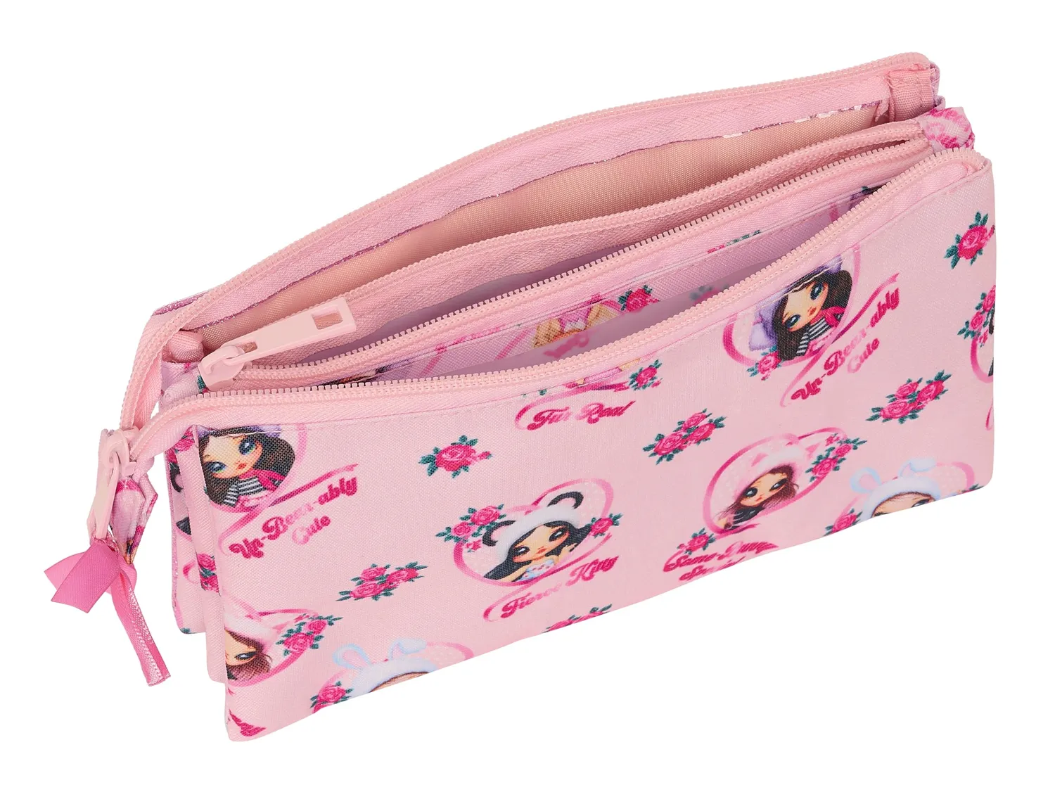 Na Na Na Surprise Fabulous trousse triple rose 22 cm