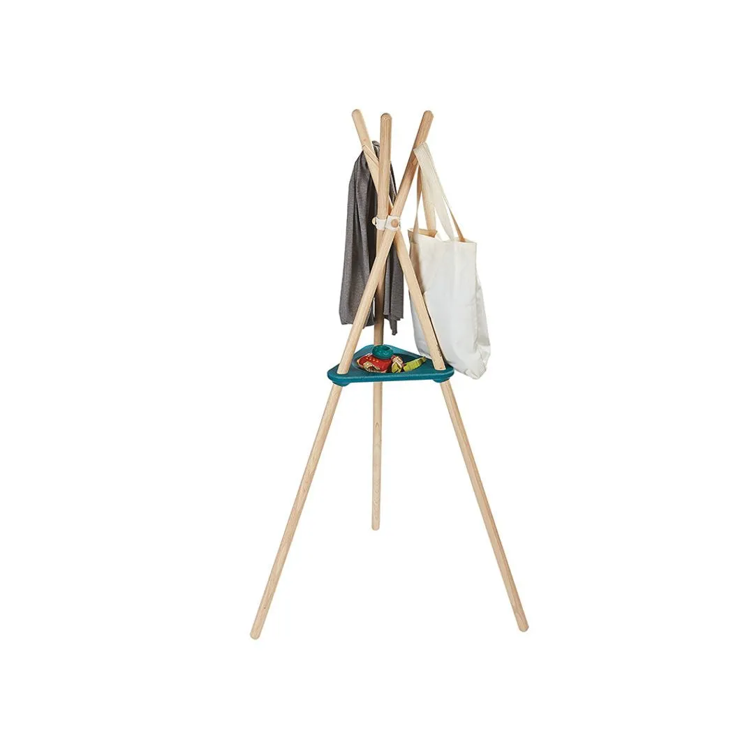 PlanToys Porte-manteau Enfant Bois dès 3 ans