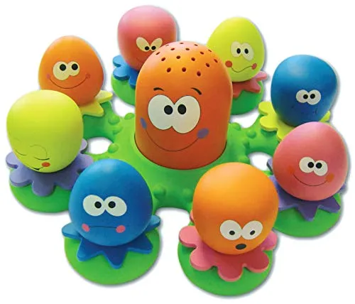 Tomy Toomies Octopals jouet de bain pieuvre 9 pièces
