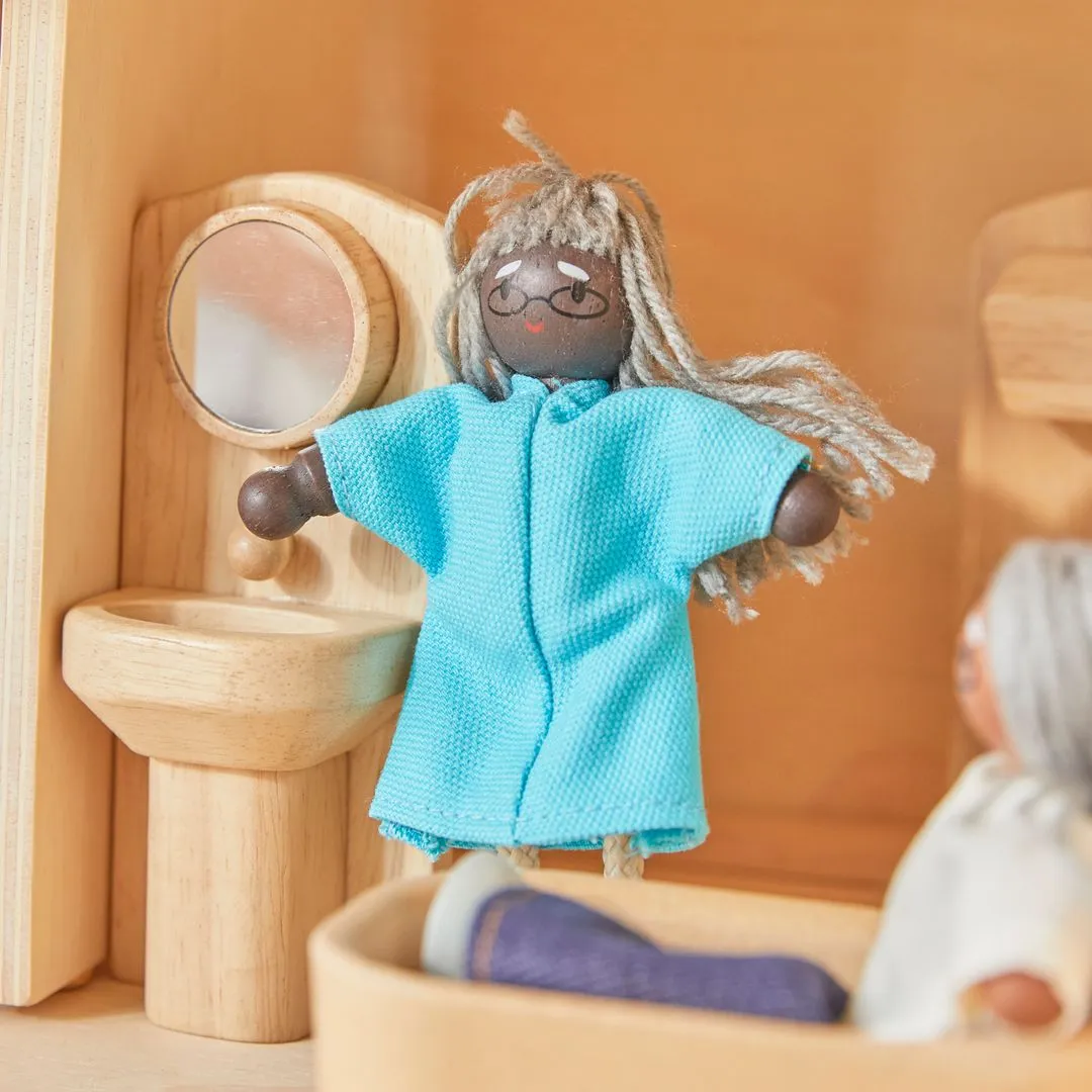 PlanToys Grandmother figurine grand-mère peau mate