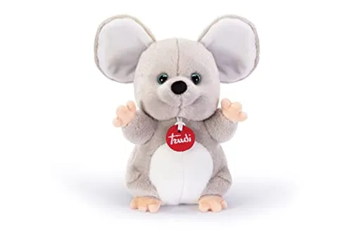 Trudi Classic 23563 peluche souris Martin S grise