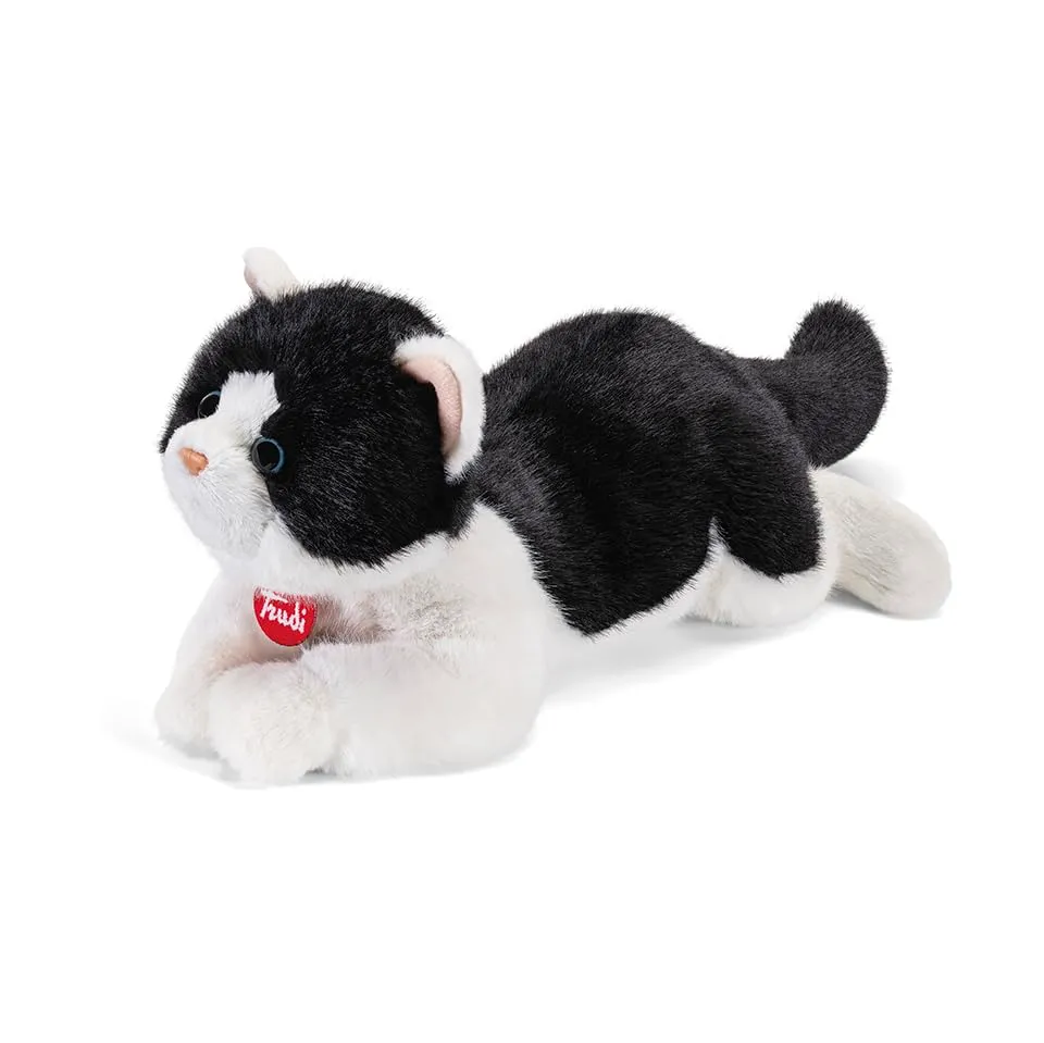Trudi Chats Matilda 52266 peluche M blanche noire