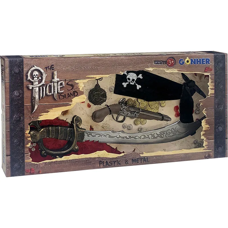 Gonher The Pirate's Island grand set jouet pirate