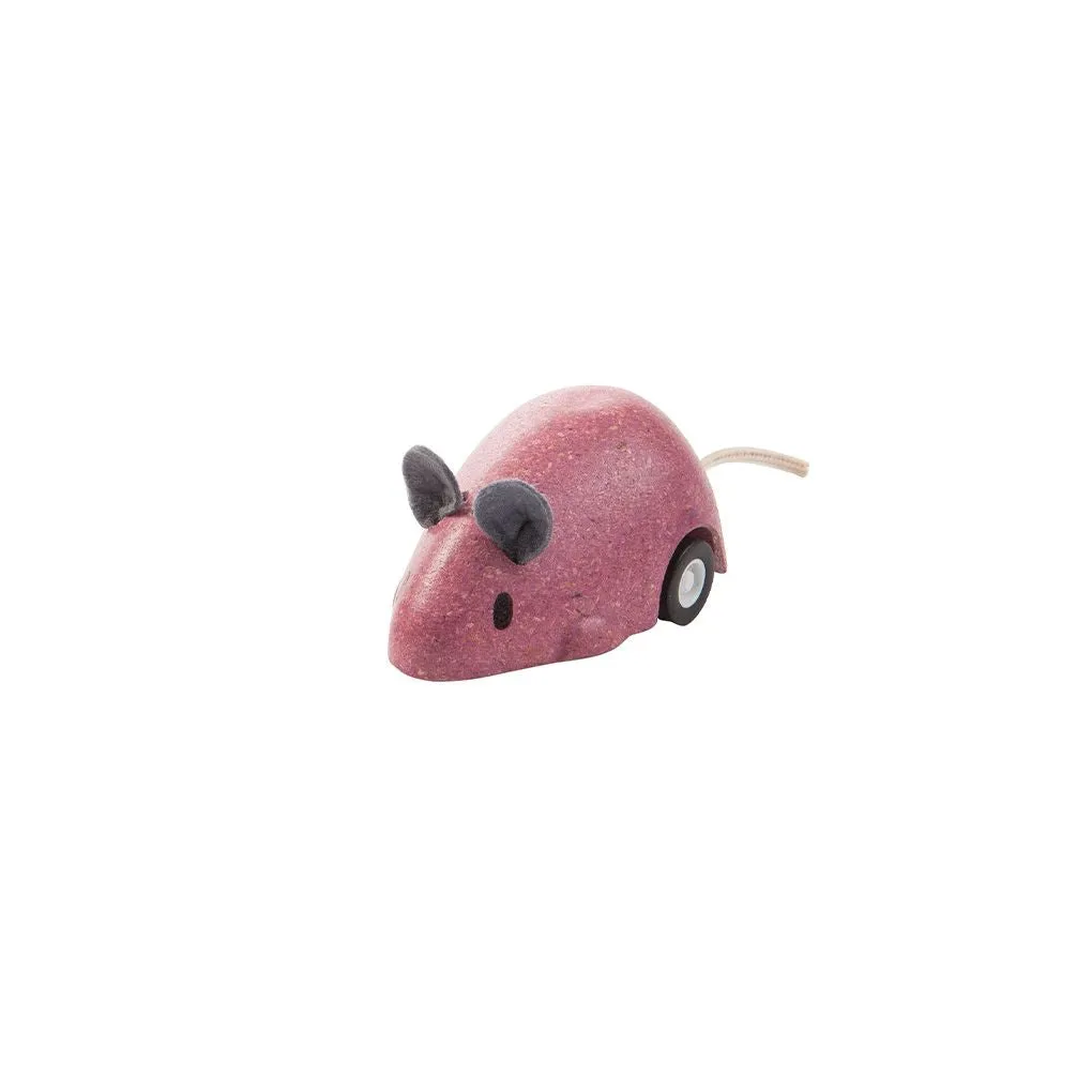 PlanToys Moving Mouse petite voiture souris bois