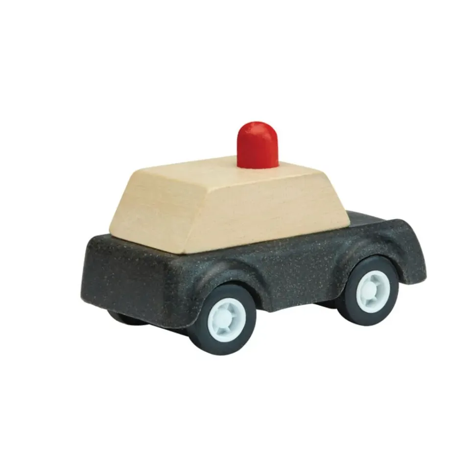 PlanToys Police Car voiture police bois dès 3 ans