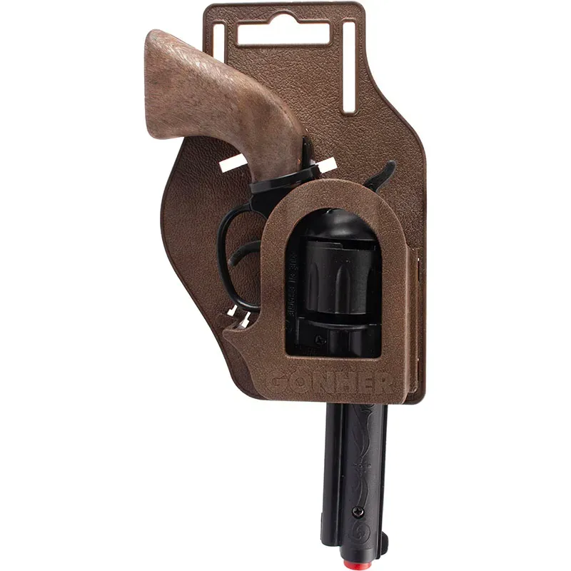 Gonher Cowboy revolver plastique 8 coups avec holster