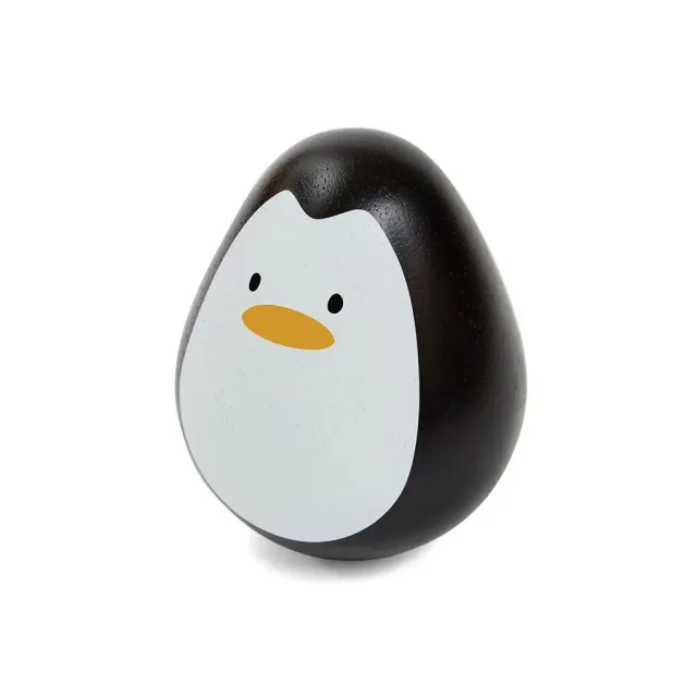 PlanToys Penguin Wobbler culbuto bébé bois pingouin