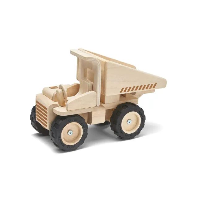 PlanToys Dump Truck camion benne bois levier
