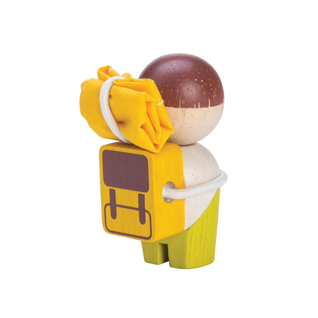 PlanToys Camping Set jouet camping bois 15 pièces