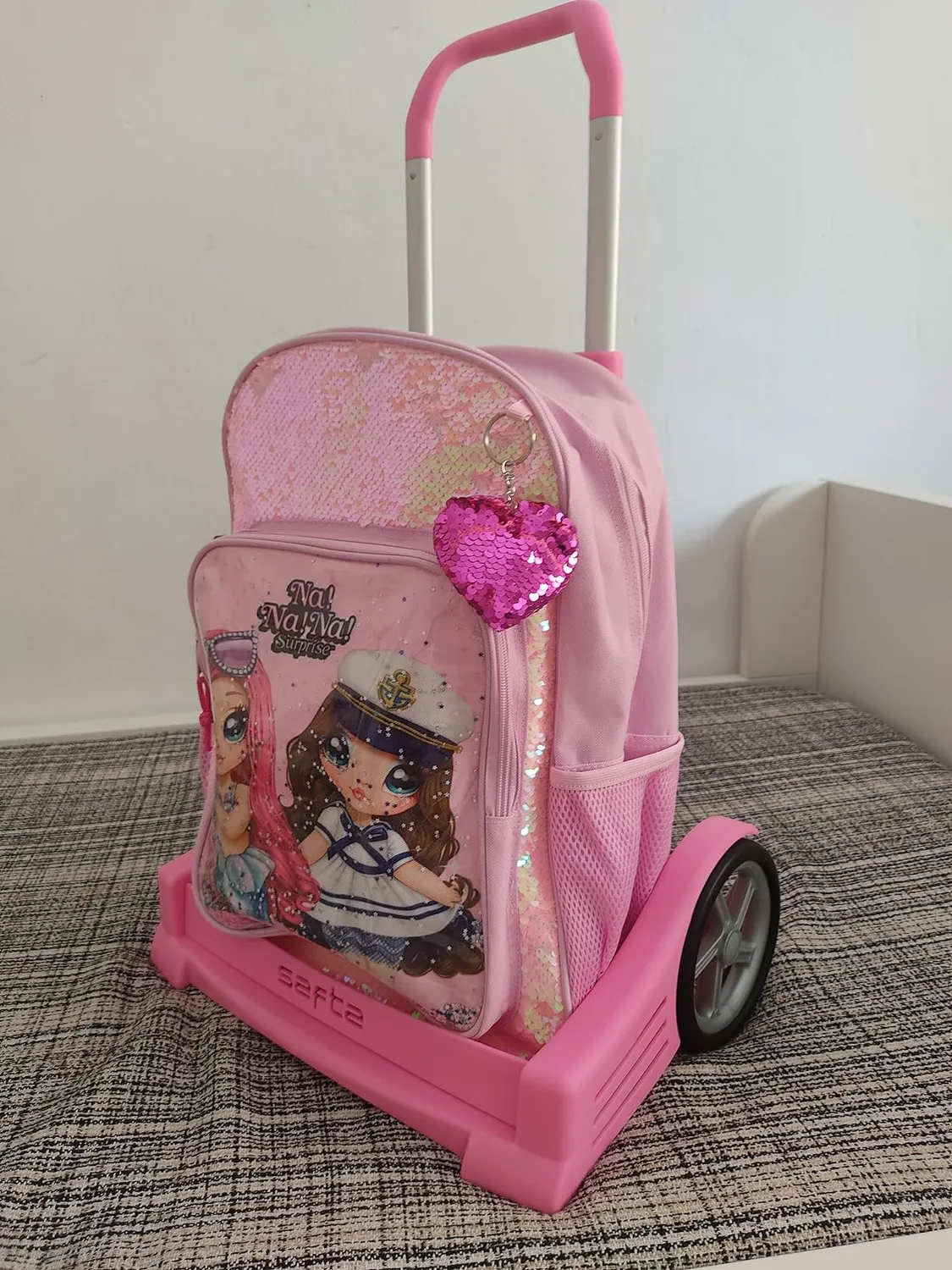 Na Na Na Surprise Sparkles sac à dos roulettes multicolore