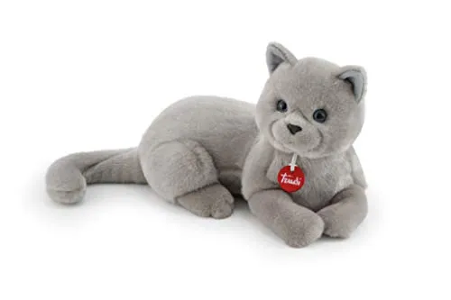 Trudi Celestino 21039 peluche chat gris M 44 cm