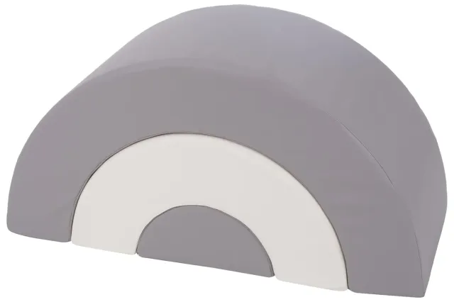 Velinda Arc-en-Ciel Mini lot 3 blocs mousse blanc gris motricité