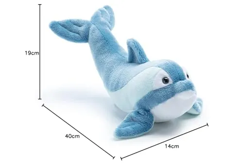 Trudi Winny 26567 peluche dauphin M 40 cm douce