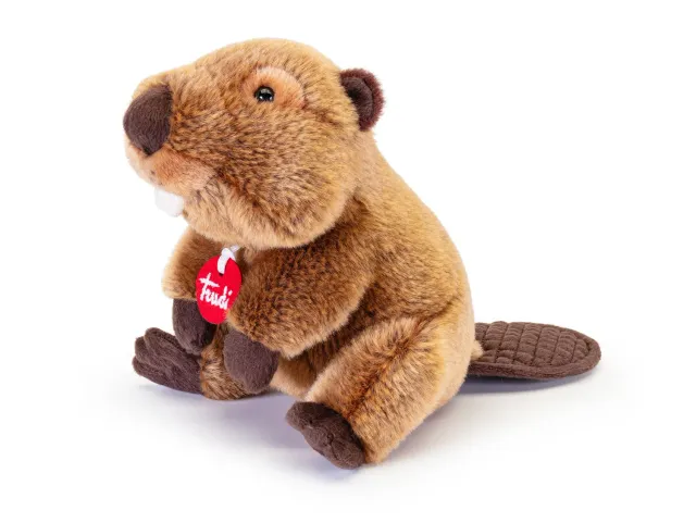 Trudi Sevi Castor Giuseppe peluche 30 cm lavable