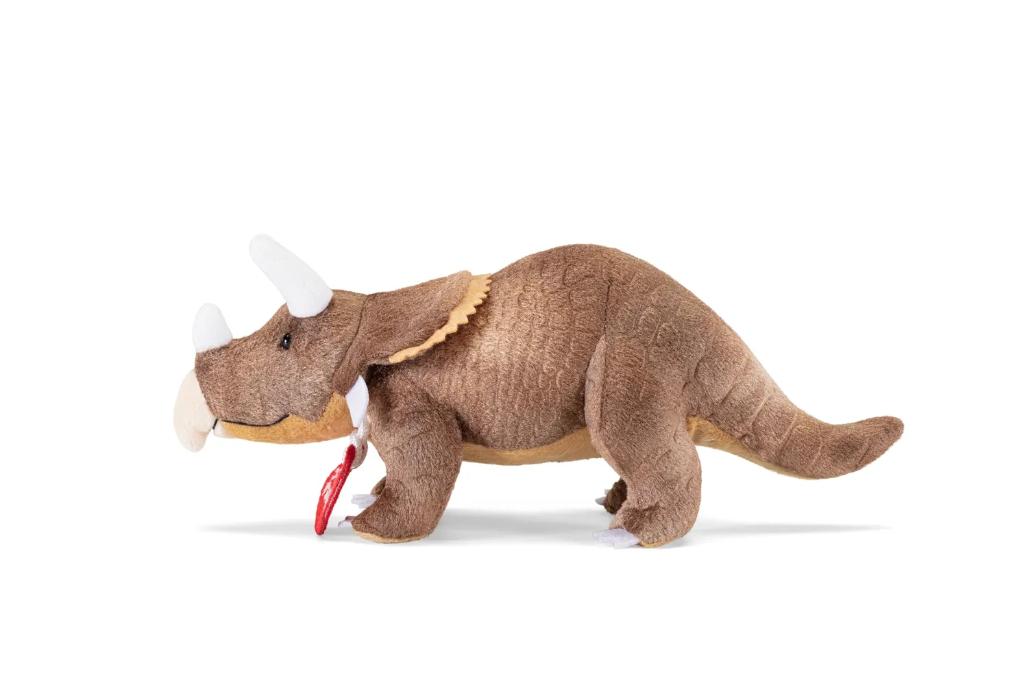 Trudi Triceratops 51183 peluche dinosaure XS 22 cm vert