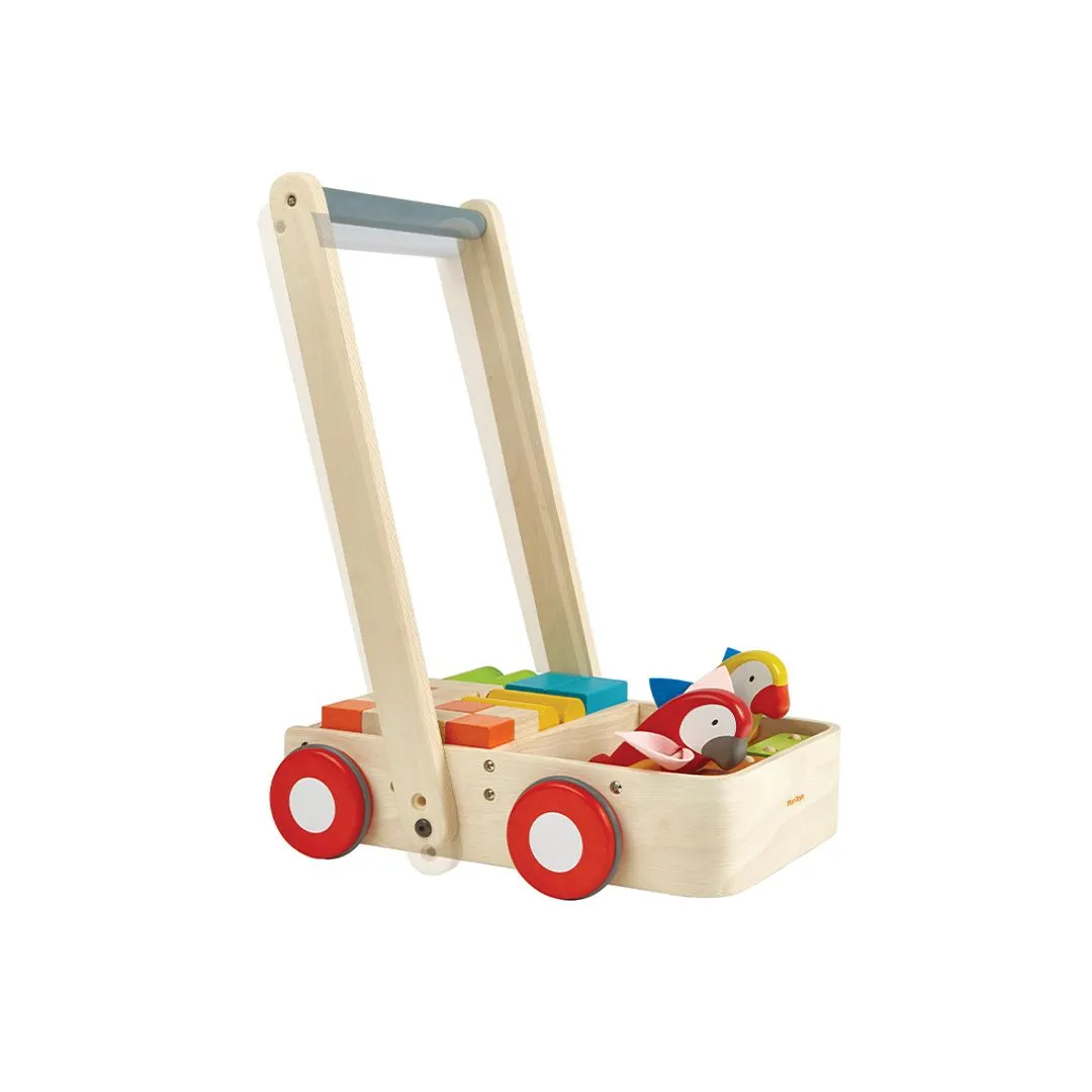 PlanToys Bird Walker chariot de marche bébé bois