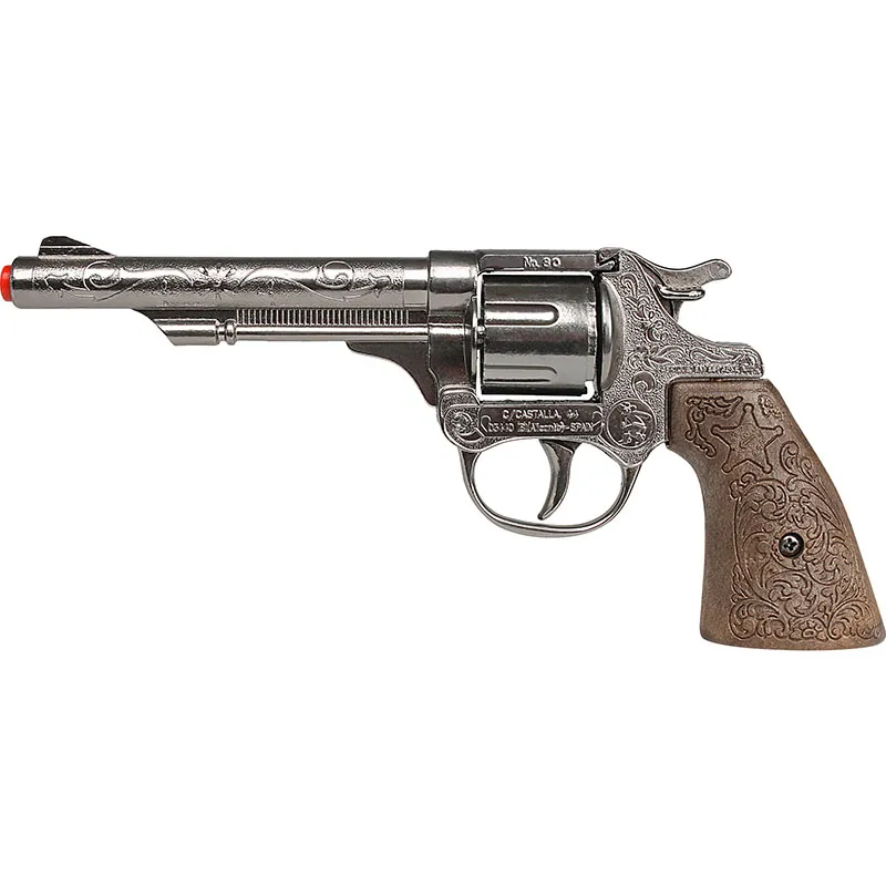 Gonher Cowboy revolver jouet 8 coups avec holster