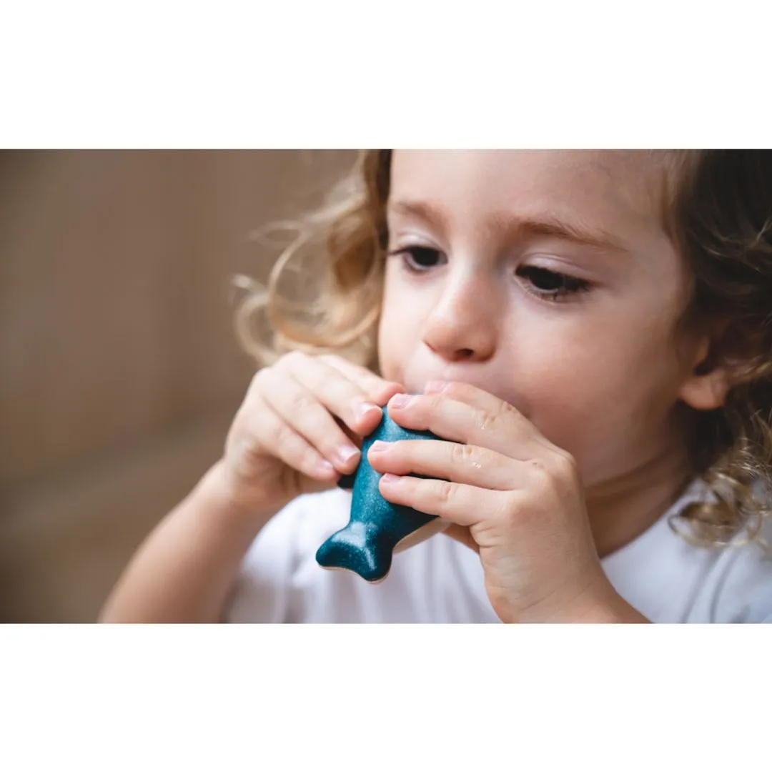PlanToys Whale Whistle sifflet baleine en bois