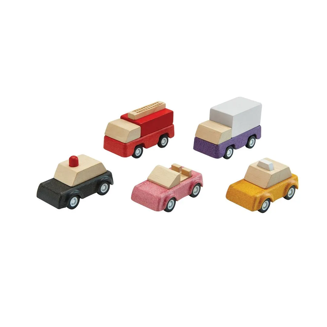 PlanToys PlanWorld Vehicle Set voitures 5 pièces