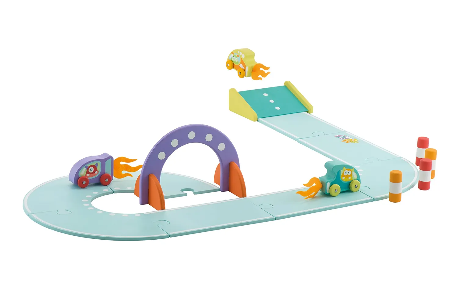 Sevi 82976 jeu construction piste martiens phosphorescent