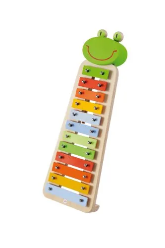 Sevi 82539 xylophone grenouille métal 12 lames