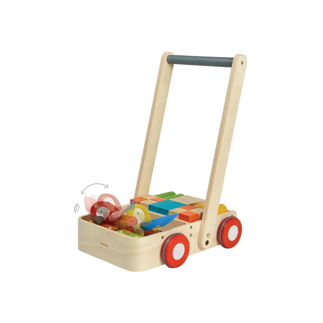 PlanToys Bird Walker chariot de marche bébé bois