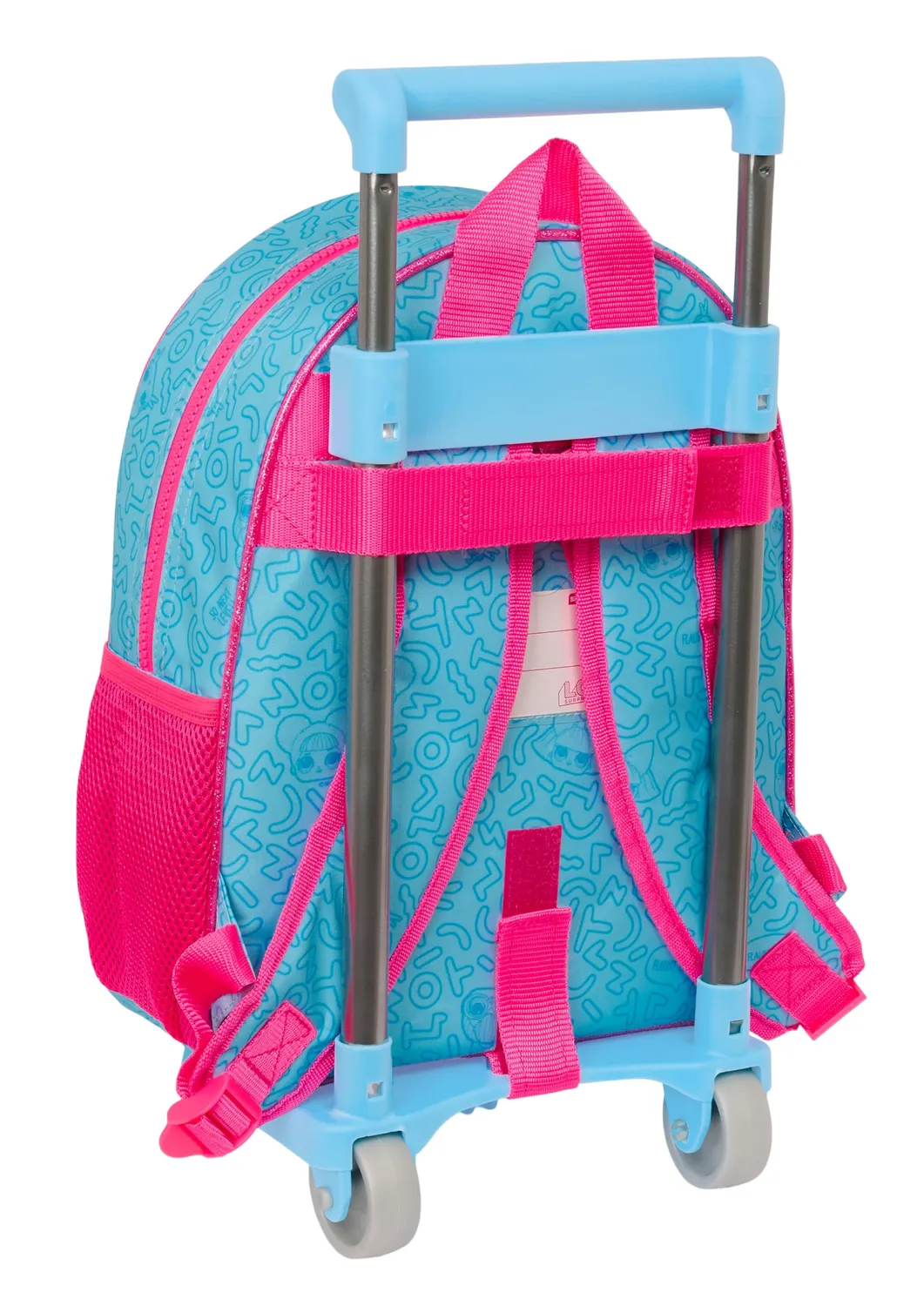 Na! Na! Na! Surprise M020 sac à dos roulettes bleu 28 cm