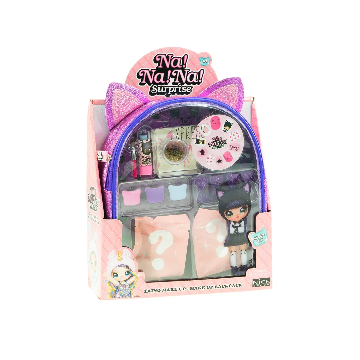 Na! Na! Na! Surprise Tuesday Meow sac à dos maquillage enfant