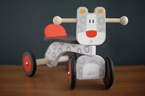 Trudi Sevi Jaguar Baby Buggy tricycle bois bébé
