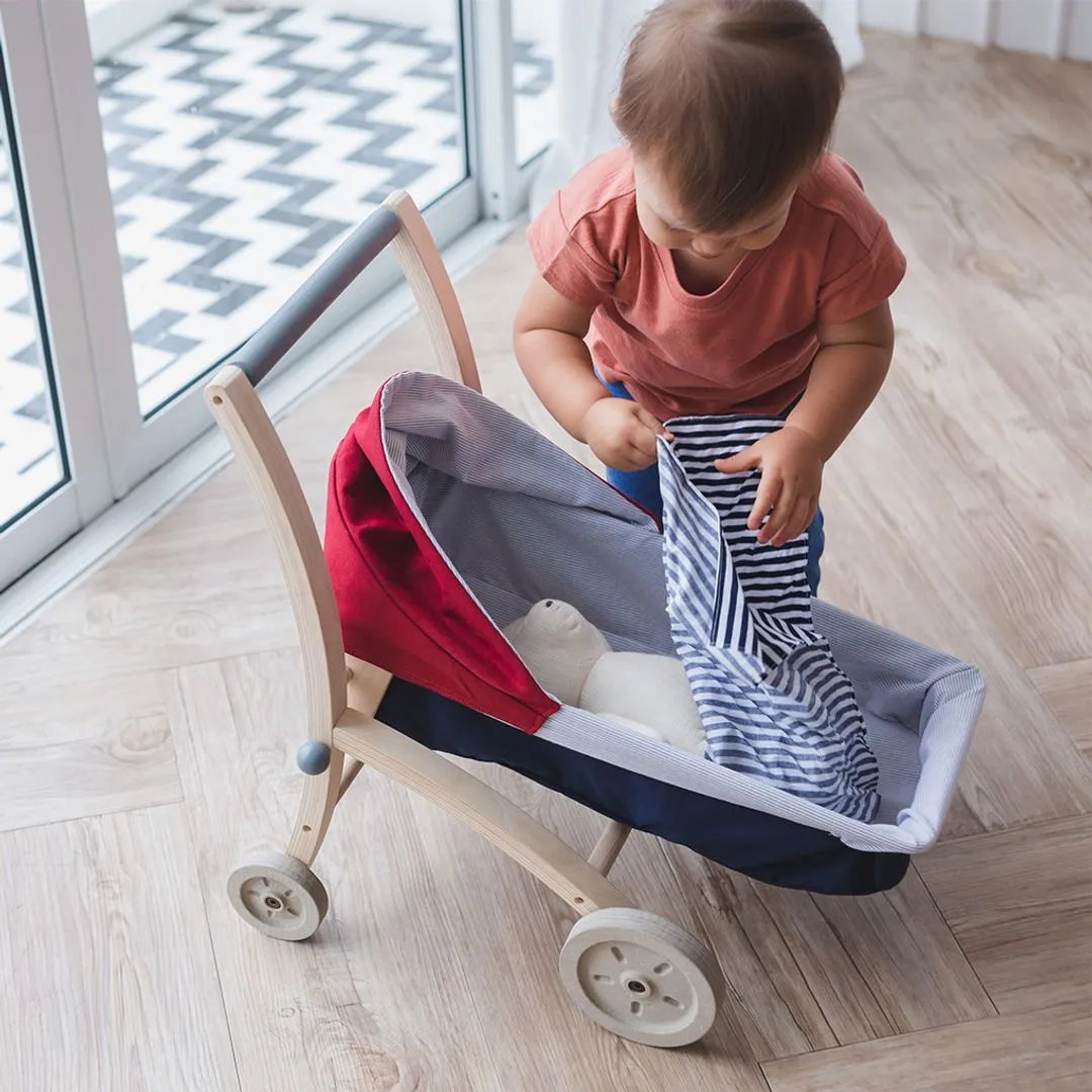 PlanToys Doll Stroller poussette poupée dès 2 ans