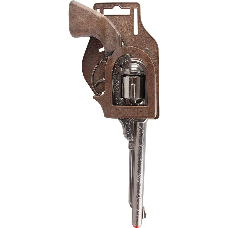 Gonher Cowboy revolver jouet 8 coups holster