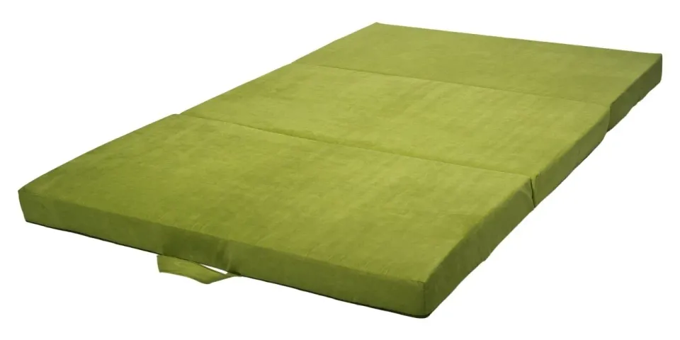 Velinda matelas touristique pliant vert 120x200x10cm