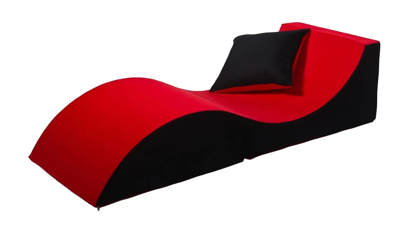 Velinda canapé pouf pliant 3 en 1 noir