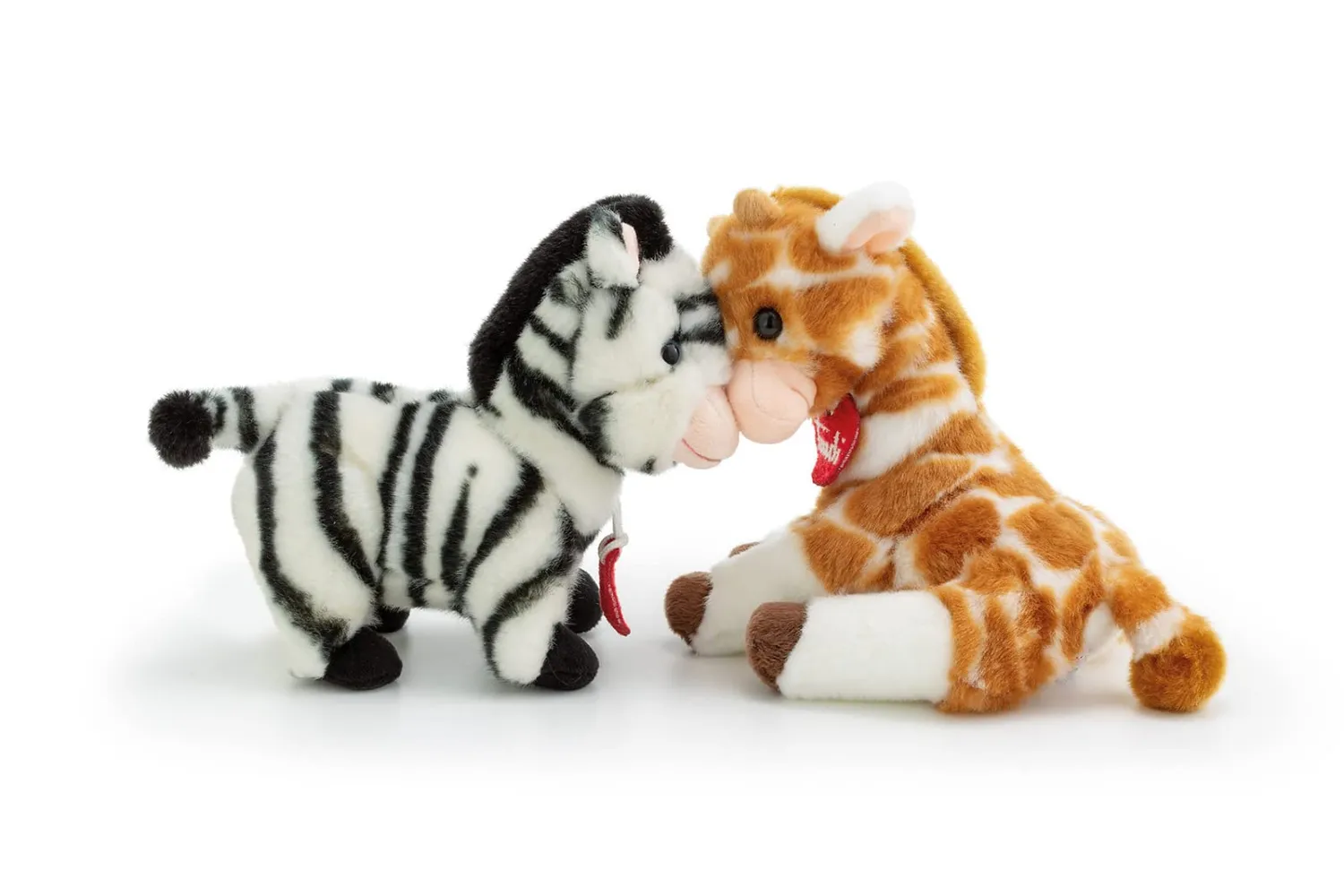 Trudi Trudini 51312 peluche zèbre XS noir blanc doux