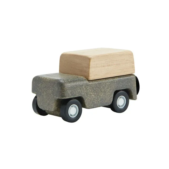 PlanToys Grey Wagon petite voiture bois dès 3 ans