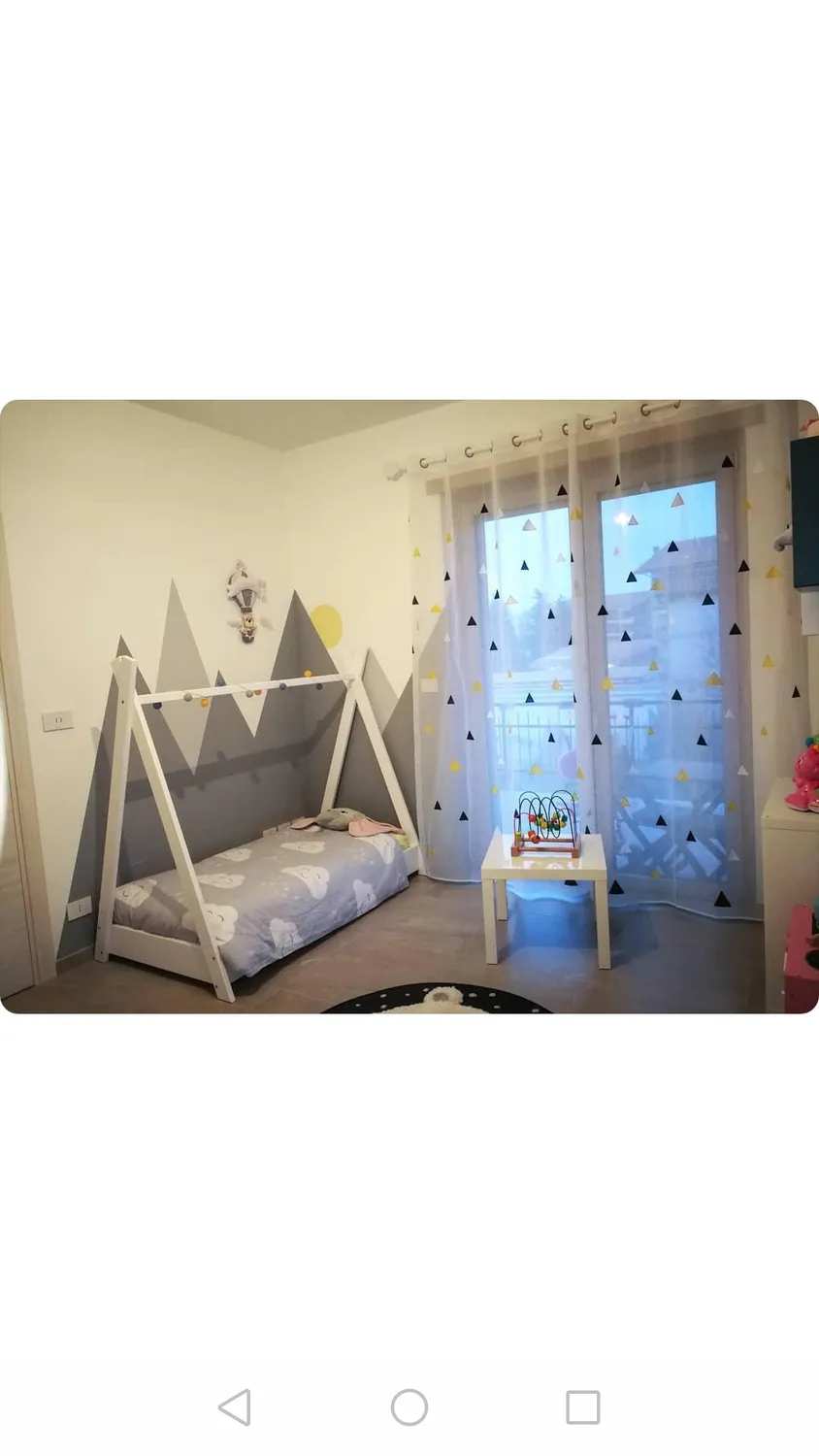 Velinda lit maison 2 en 1 enfant blanc 160x80 bois