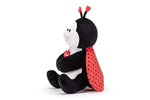 Trudi 29830 Coeurs de Coccinelle peluche M