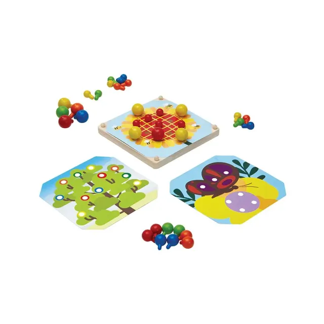 PlanToys Creative Peg Board tableau à picots dès 3 ans