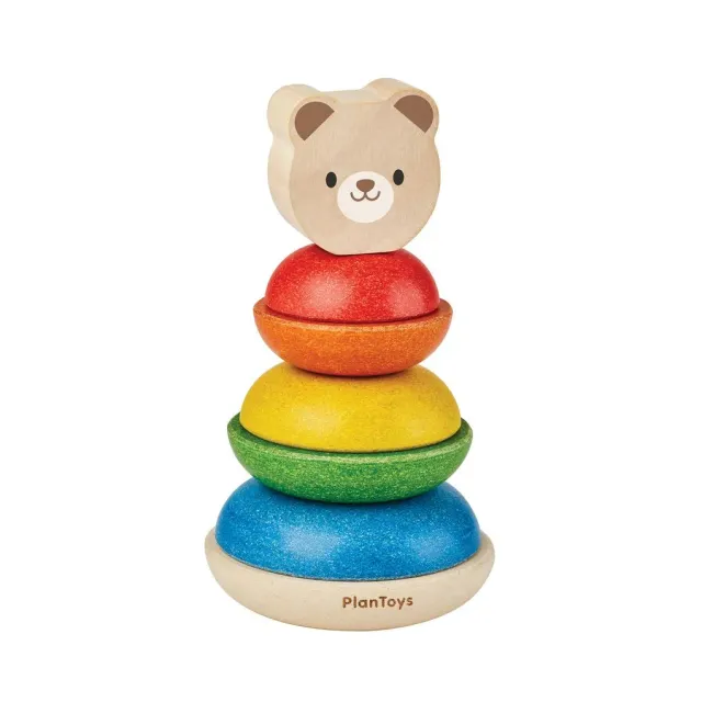 PlanToys Stacking Ring Bear anneaux dès 12 mois