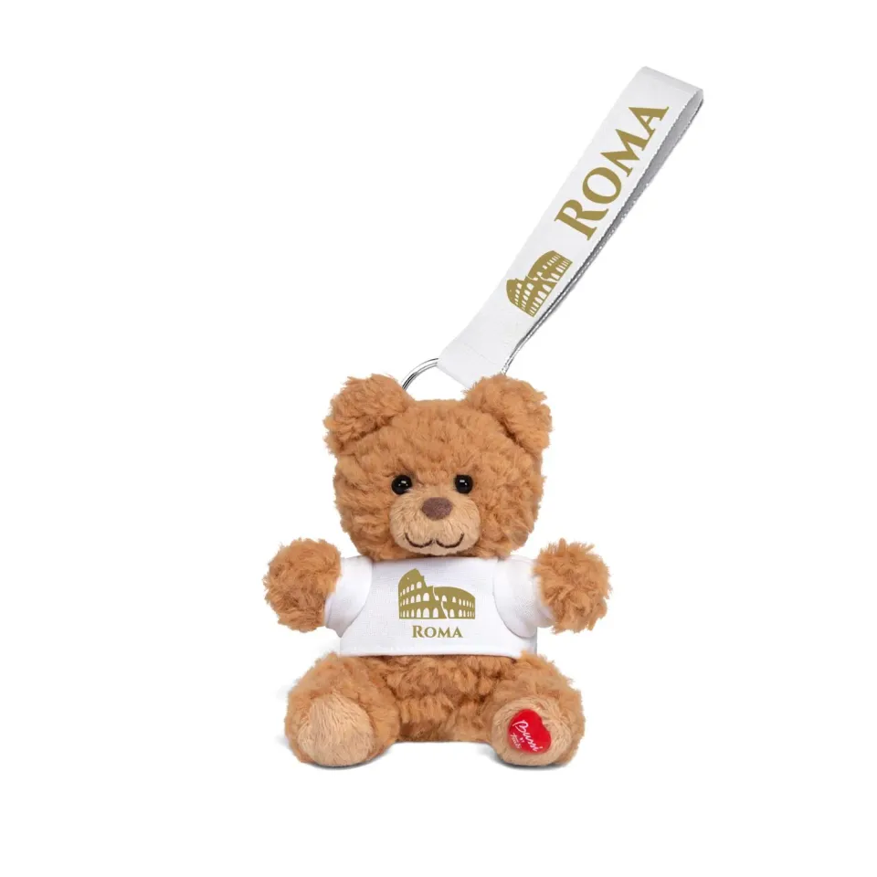 Trudi Souvenir 15031 porte-clés ours Marlon Rome XXS