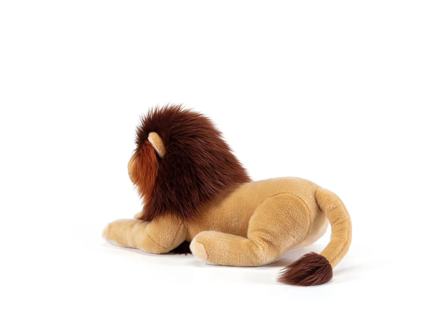 Trudi Narciso peluche lion 45 cm poils longs