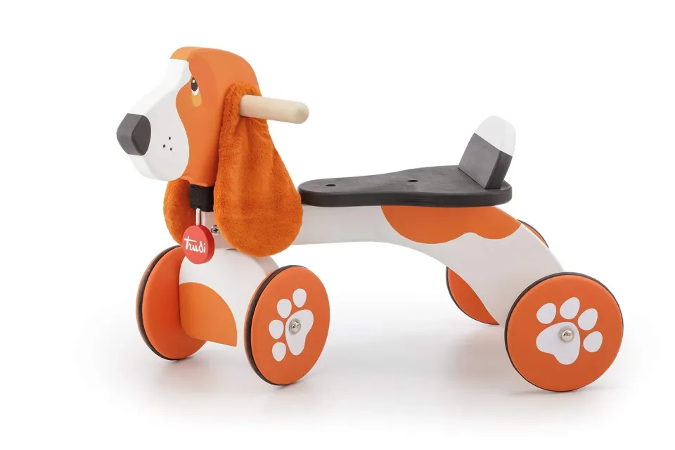 Trudi Sevi 88017 Bracco porteur chien bois 57 cm