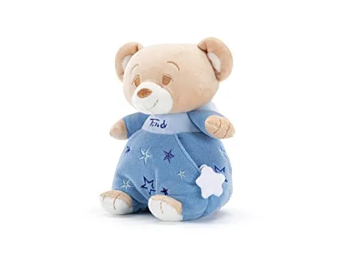 Trudi Sevi Baby Star 18174 ours peluche bleu 18 cm