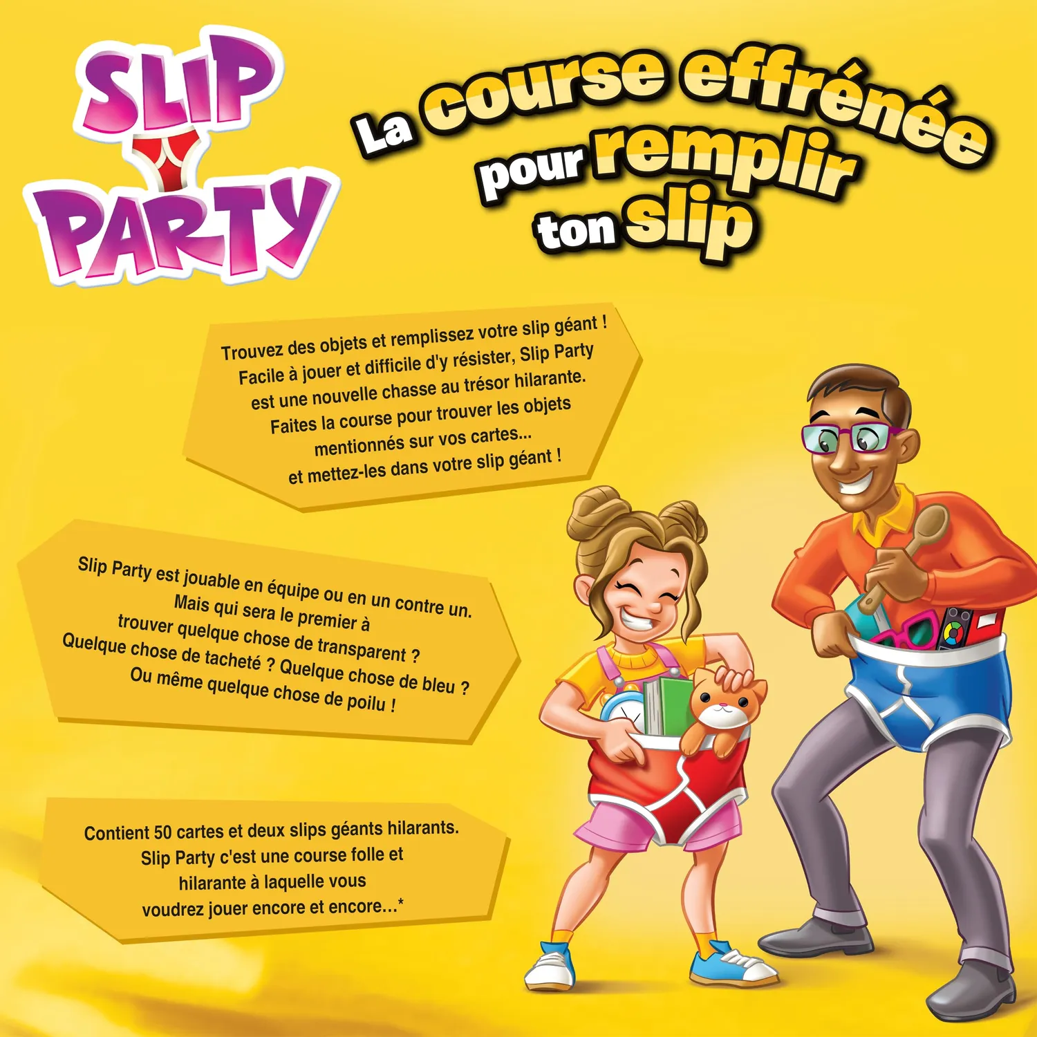 Tomy Slip Party jeu familial 2 slips dès 6 ans