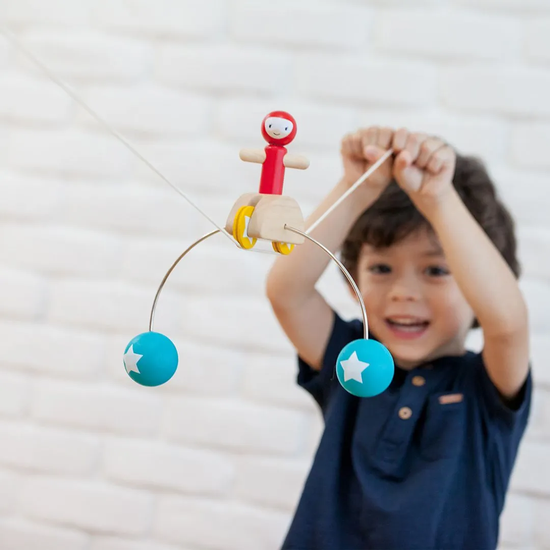 PlanToys Riding Acrobat acrobate fil dès 3 ans